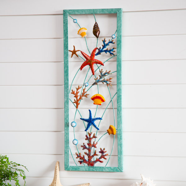 Dovecove Coastal Nautical & Beach Wall Decor on Metal Wayfair